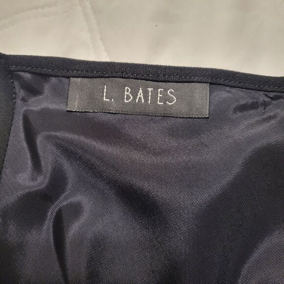 L. Bates Black Cocktail Dress - Picture 9 of 11